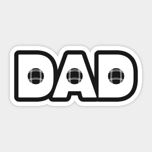 Bocce Ball Dad Sticker